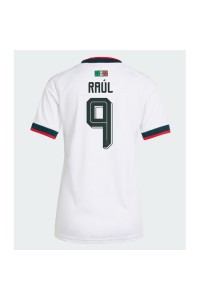 Meksiko Raul Jimenez #9 Jalkapallovaatteet Naisten Vieraspaita MM-kisat 2026 Lyhythihainen